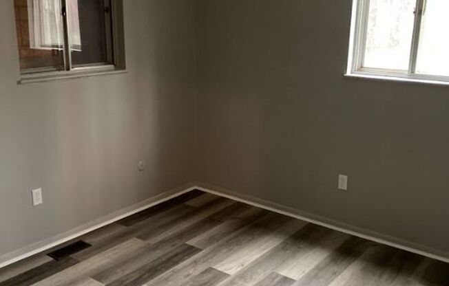 Freshly renovated and ready for move in!  3 bed 1 bath everything on main level