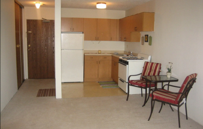 Studio, 1 bath, 290 sqft, $822, Unit 700-03