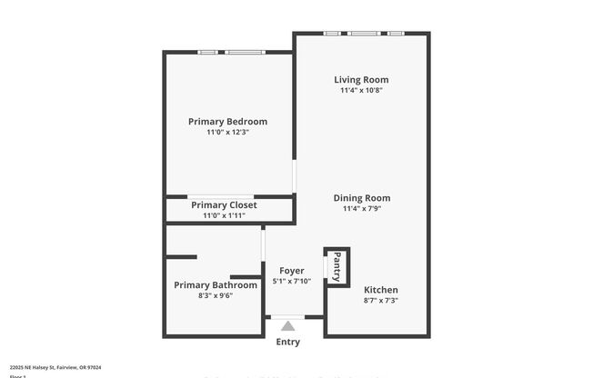 1 bed, 1 bath, 655 sqft, $1,395, Unit 313
