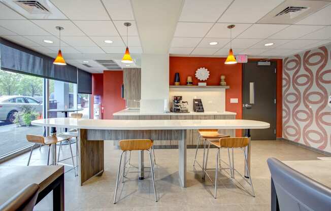 Newly upgraded resident kitchen at The Pavilion, Detroit, 48207