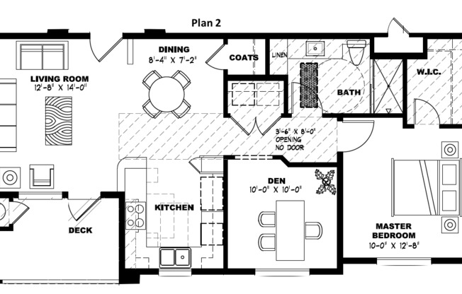 2 beds, 1 bath, 864 sqft, $2,575, Unit 305