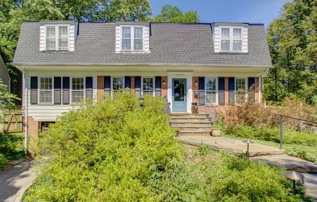 Cool Colonial in North Chevy Chase!