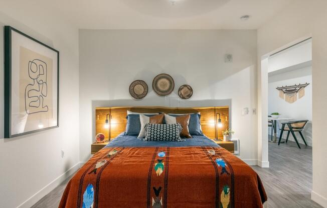 1 Bedroom Model Bedroom - Coen & Columbia