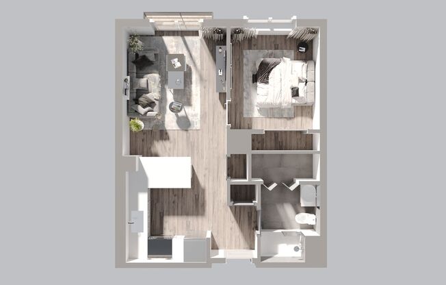 1 bed, 1 bath, 636 sqft, $2,685, Unit 605
