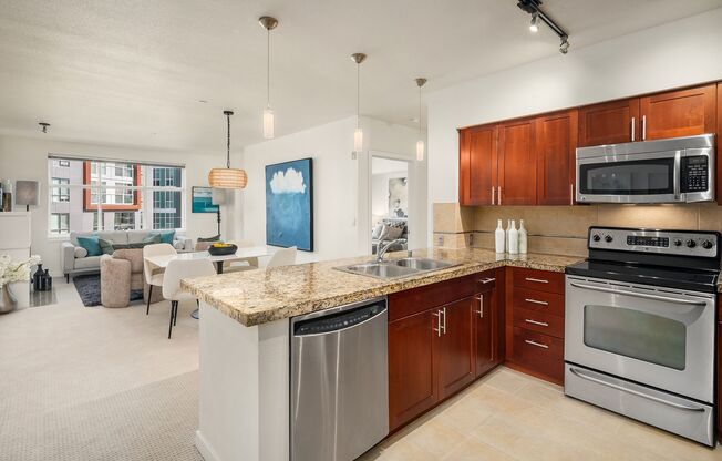 Beautiful Condo in the Heart of Ballard with Two Parking Spots & EV Charger!
