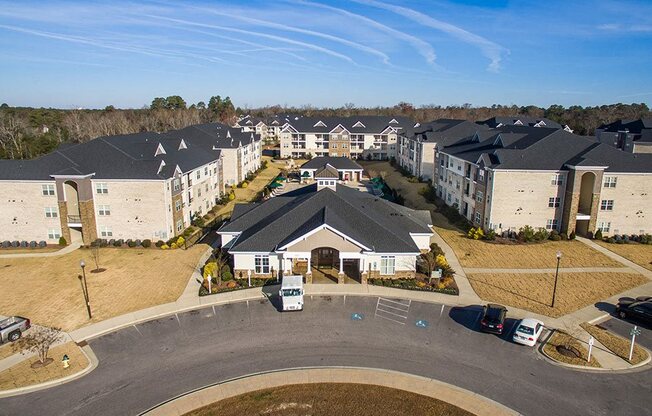 Aerial View of West End at Fayetteville in Fayetteville, NC