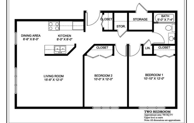 2 beds, 1 bath, 785 sqft, $1,250, Unit 2514-04