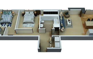 2 beds, 2 baths, 1,100 sqft, $1,895, Unit 135