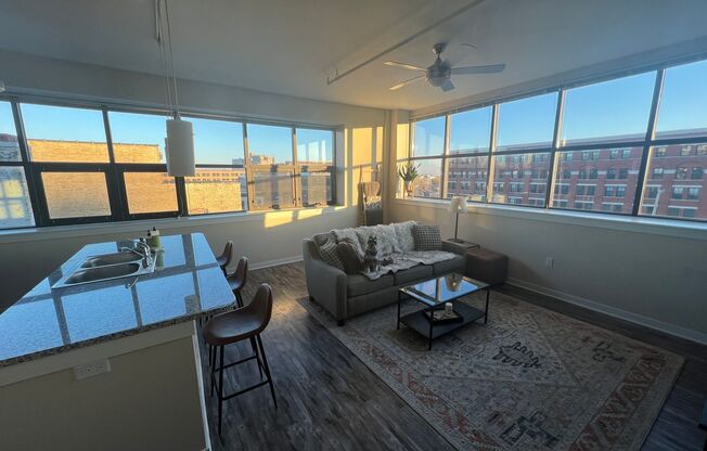 2 beds, 2 baths, 1,154 sqft, $2,100, Unit 501