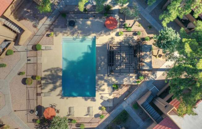 Pool at Avenue 8 Apartments in Mesa AZ Nov 2020