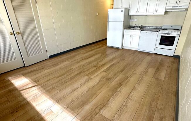 Studio, 1 bath, 302 sqft, $1,175, Unit 405