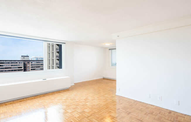 Living Room with Hard Surface Flooring