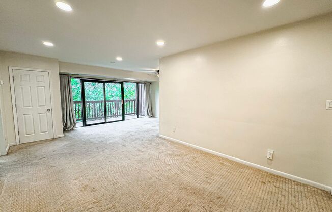 Bright and Spacious 3 Bed 1.5 Bath Condo With Private Balcony In Serene Seminary Walk - Water Included