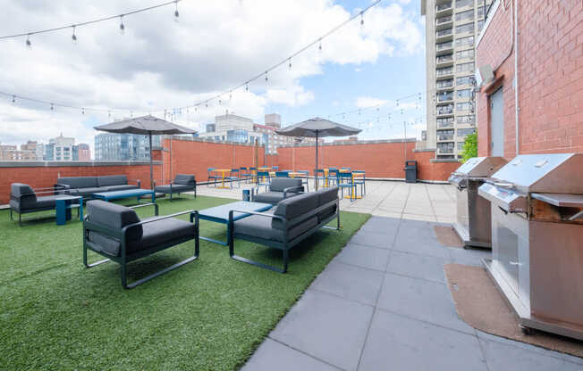 Rooftop Terrace with Grilling Area