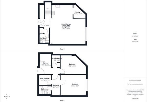 2 beds, 1.5 baths, 1,190 sqft, $3,600, Unit P505