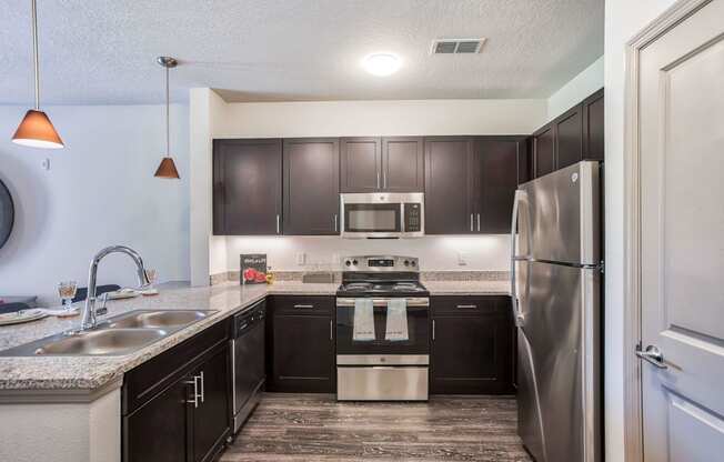 Sawgrass Creek Apartments in New Port Richey Florida photo of modern kitchen