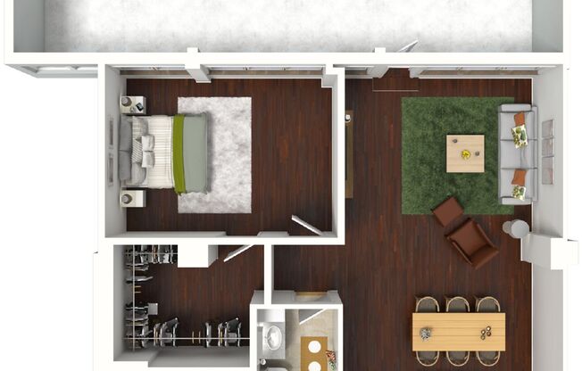 1 bed, 1 bath, 984 sqft, $2,426, Unit 911