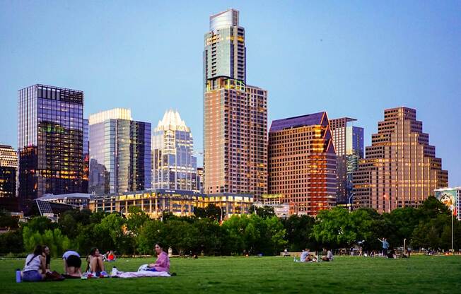 Zilker Metropolitan Park in Austin, TX