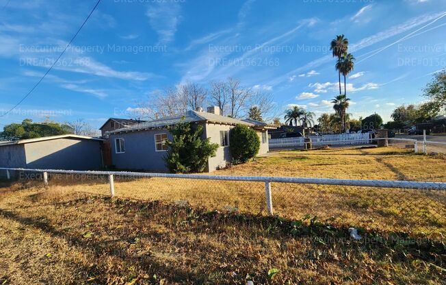 3 bedrooms 1 bath home with large  backyard call our office at 6613981200