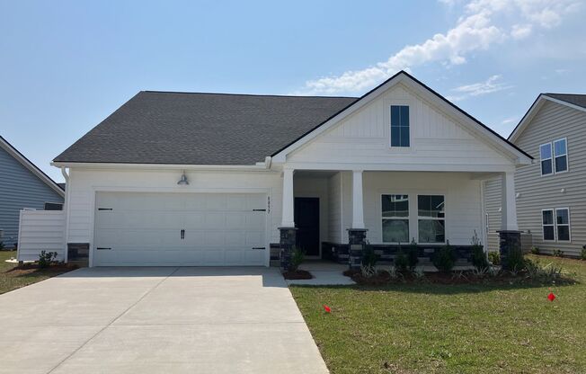 Newly built 3 bedroom, 2 bathroom home located in Calabash, NC.