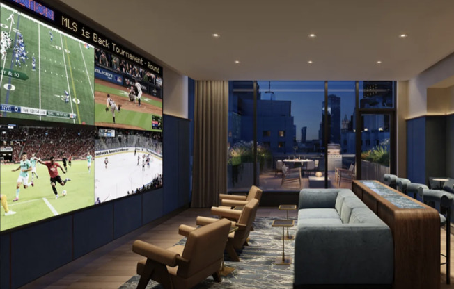 1 bed, 1 bath, $4,354, Unit 16M