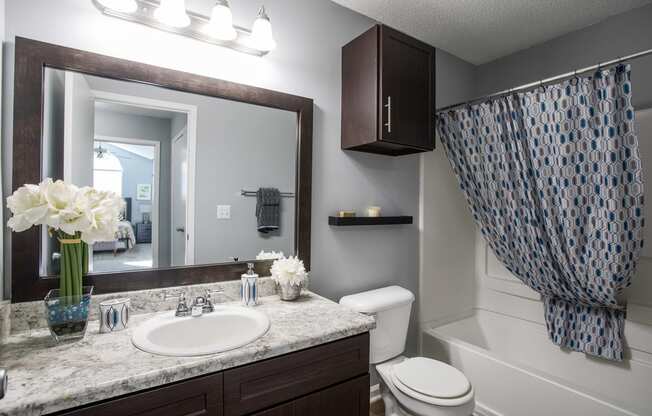 Bathroom at Centennial Crossing Apartments in Nashville Tennessee 2024.jpg