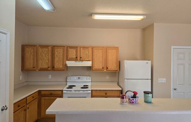 Three-bedroom condo in Denver boasts a large private yard and many additional features!