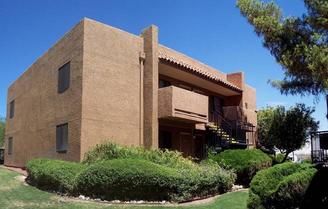 Exterior of La Lomita Apartments in Tucson Arizona 8 2021