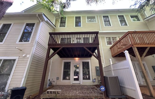 3 Bedroom | 3.5 Bathroom Raleigh Townhome