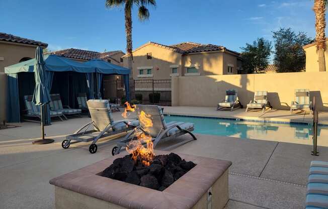 Fire Pit at Chandler Heights, Chandler, AZ