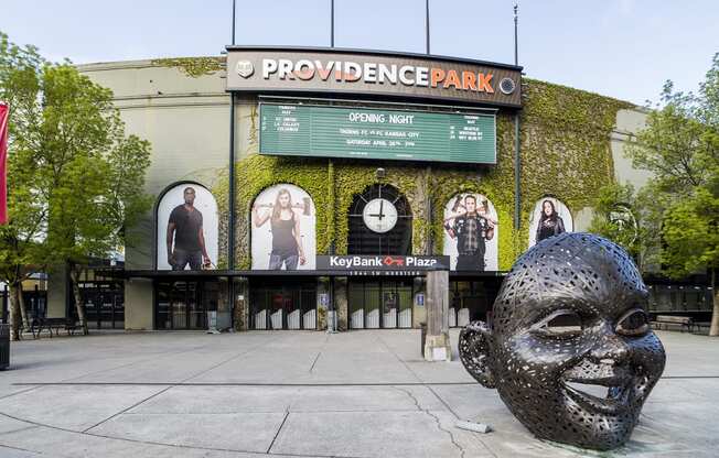 Providence Park is only a short walk from Portland Towers