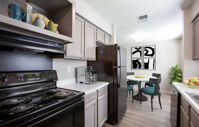 Kitchen Appliances at The Villas at Quail Creek Apartment Homes in Austin Texas