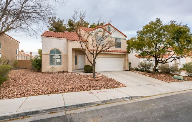 Beautiful 4-bedroom, 2.5-bath home in the highly desirable Green Valley/Henderson area!