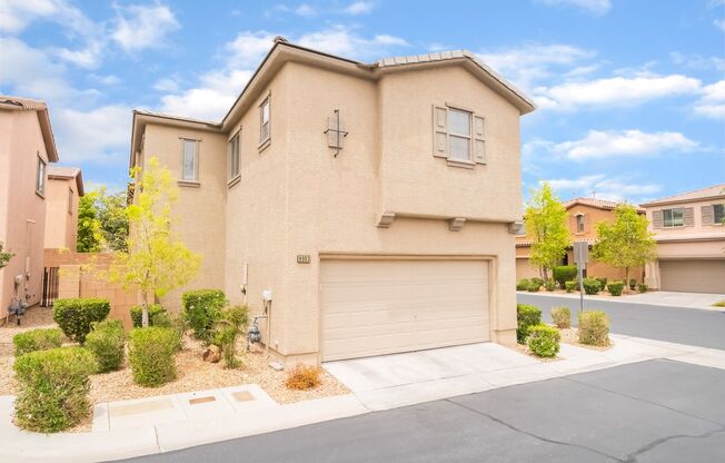 Gated Community  Home  Three Bedrooms, 2.5 Bathrooms, 2 Car Garage