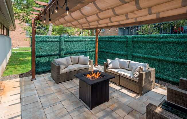 Outdoor Firepit Patio at COVE West Hartford, West Hartford, CT