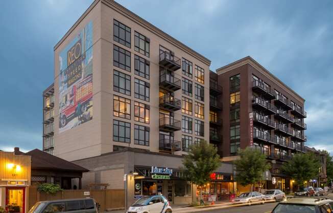 REO Flats Exterior Street View