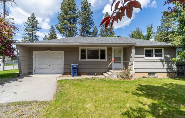 Single Family Home on Spokanes South Hill!!