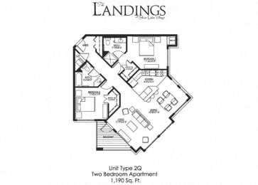 2 beds, 2 baths, 1,190 sqft, $2,215