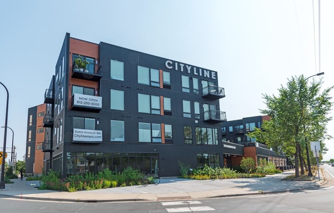 Elegant Exterior View at CityLine Apartments, Minnesota, 55406