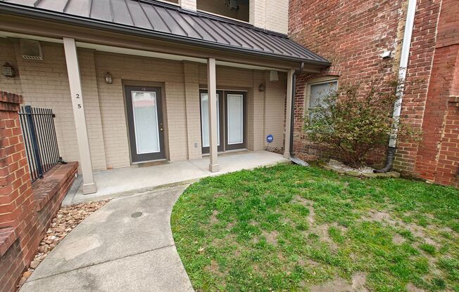 Large 2 bedroom one level condo on first floor