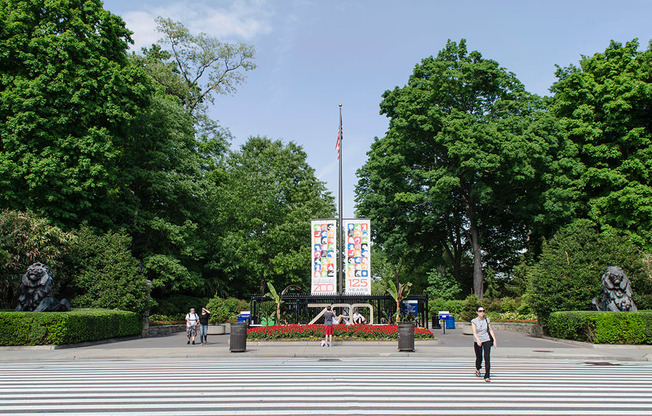 The National Zoo at Cathedral Mansions, Washington, DC