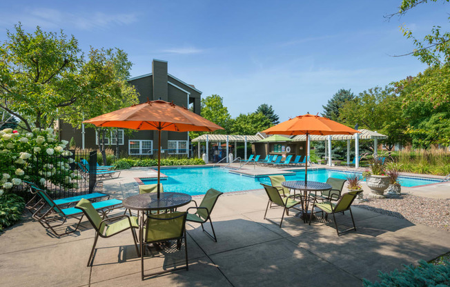 Mallard Ridge Apartments in Maple Grove, MN Outdoor Pool