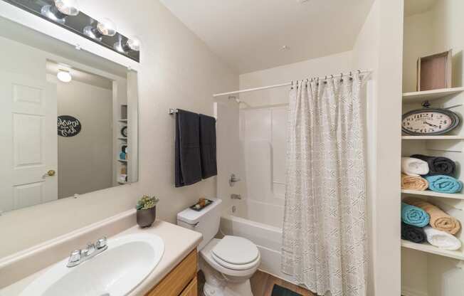 The Bristol Apartments Lawton Oklahoma Bathroom Interior