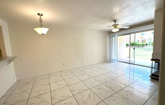 Southwest Las Vegas Condo. 1st Floor. 1 bed. 1 bath. Tiles Throughout.