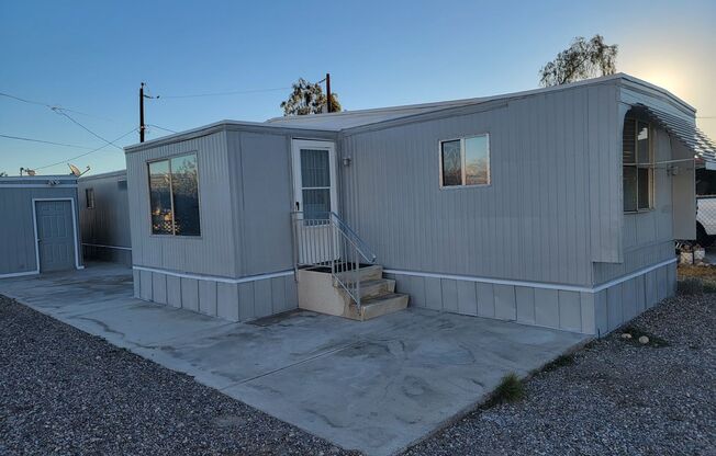 2 Bedroom Mobile with Large Lot