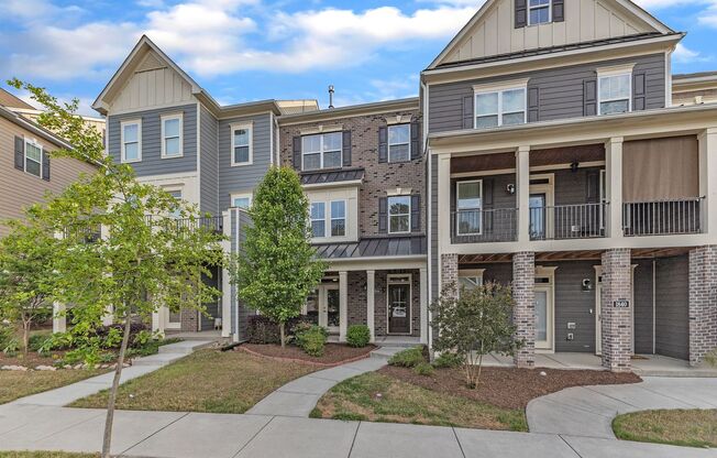 Beautiful 3 story townhome in Wake Forest with 2 car garage!