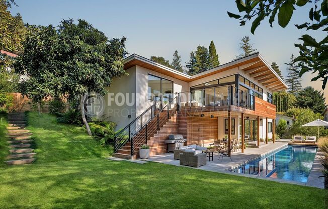 Newly Renovated 4BR/3.5BA Kentfield Home!  Views!  Solar!  Pool!  AC!  FOUNDATION