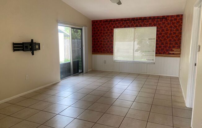 Welcome to this charming 2 bedroom, 2 bathroom house located in Melbourne, FL.