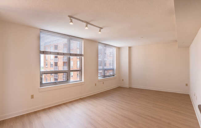 Living Room with Hard Surface Flooring