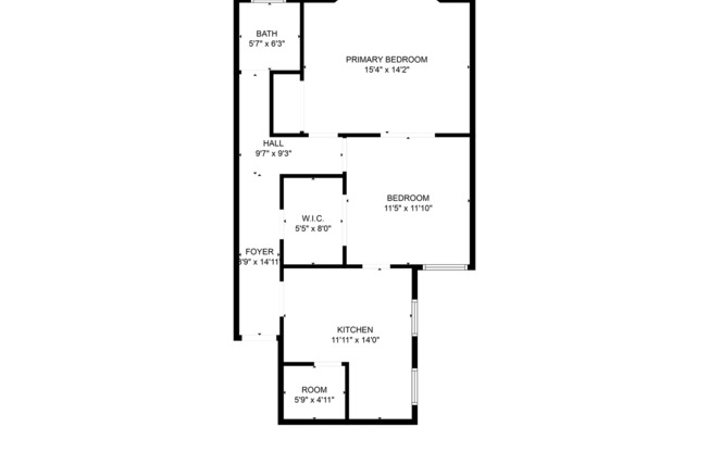 1 bed, 1 bath, 700 sqft, $3,300